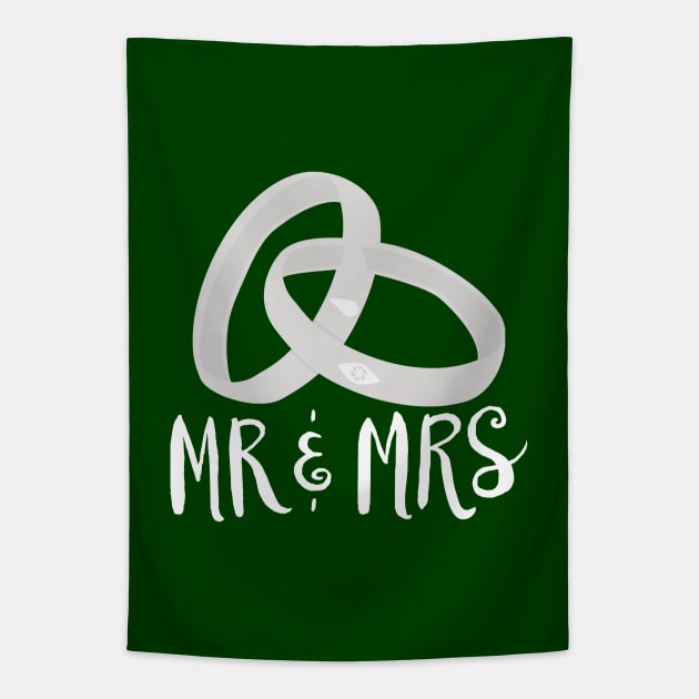 Just Married: Mr & Mrs Smoak Queen Tapestry by FangirlFuel