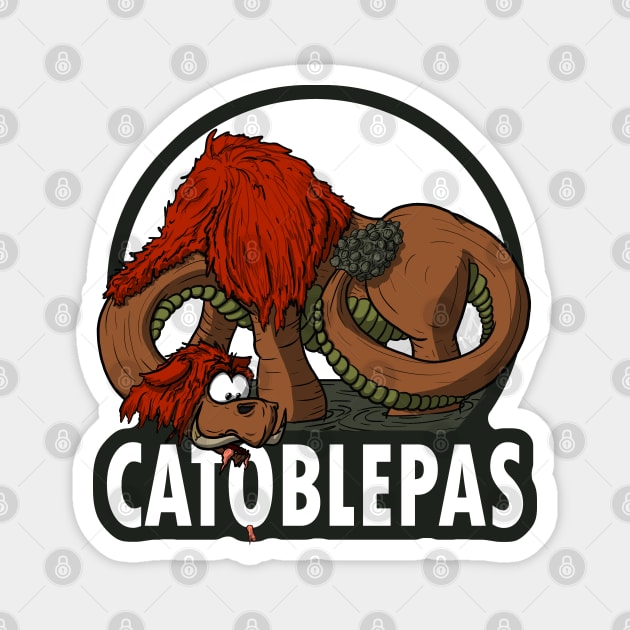 Catoblepas Magnet by Fighter Guy Studios