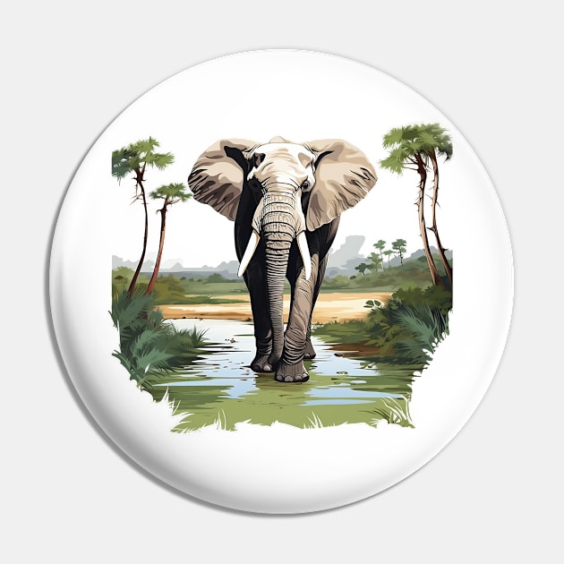 I Love Elephants Pin by zooleisurelife