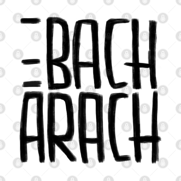 Composer, Bacharach by badlydrawnbabe