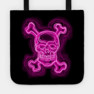 Neon skull! Tote