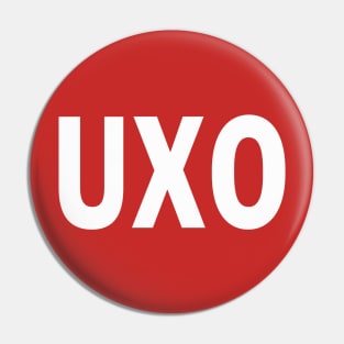 UXO, safety RED or Orange Pin