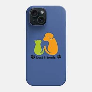 Cat and dog. Phone Case