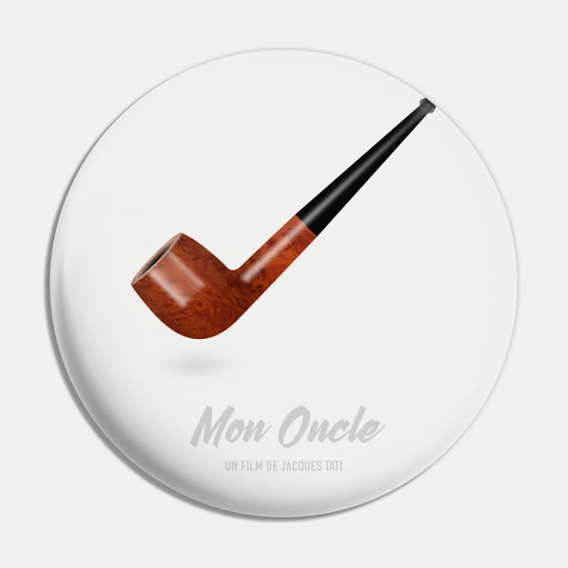 Mon Oncle - Alternative Movie Poster Pin by MoviePosterBoy