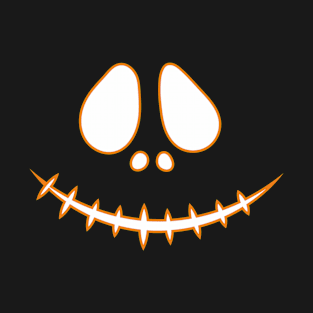 Halloween Pumpkin face design T-Shirt