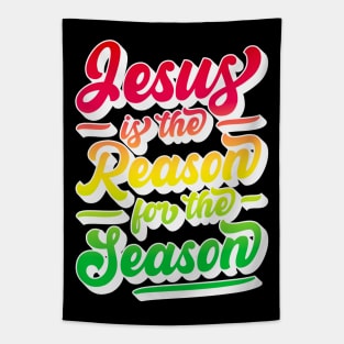 Jesus Is The Reason For The Season Tapestry