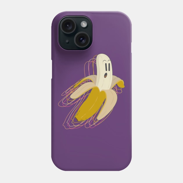 Flying Banana! Phone Case by moose_cooletti