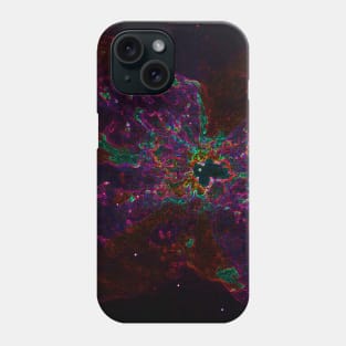 Black Panther Art - Glowing Edges 209 Phone Case