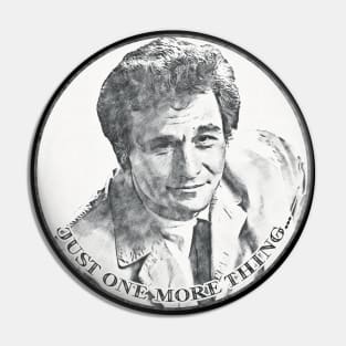 Columbo - Just One More Thing Sketch Pin