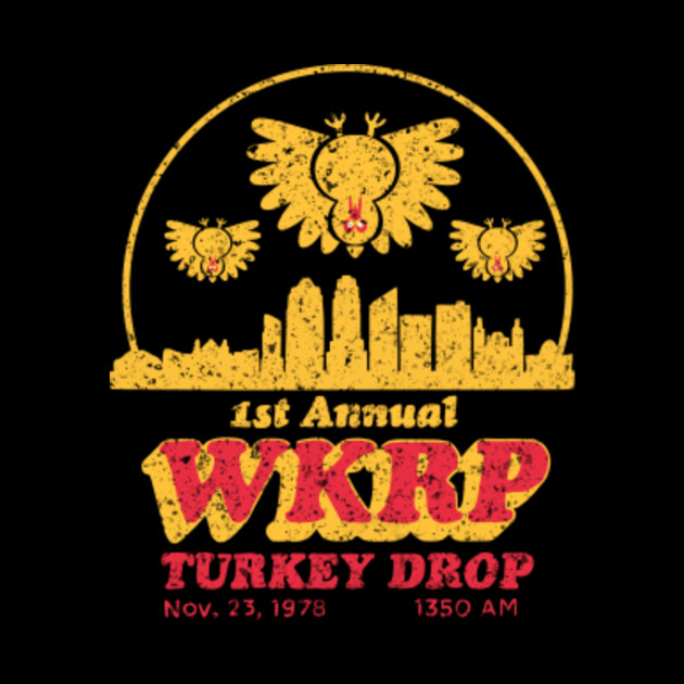 wkrp turkey drop - Wkrp - Phone Case