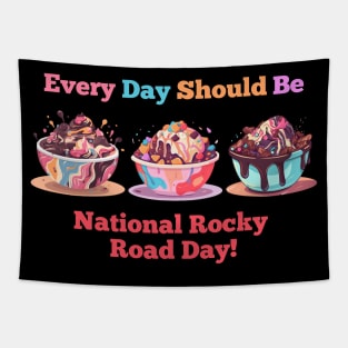 Rocky Road Delight: Celebrate Every Day! Tapestry