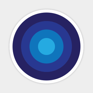 Target Blue Gradient Magnet