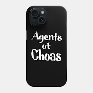 Agents of Chaos - White - Front Phone Case