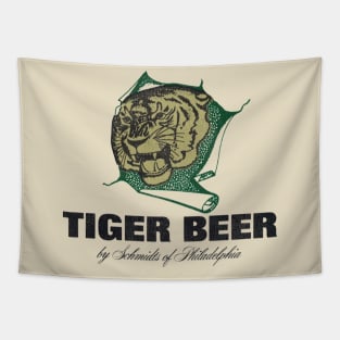 Tiger Beer Retro Defunct Breweriana Tapestry