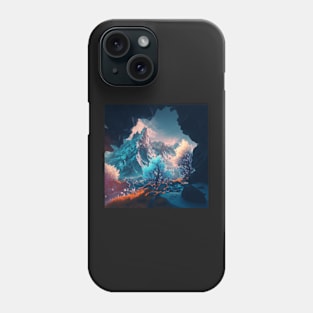 Freedom in a Cave Phone Case