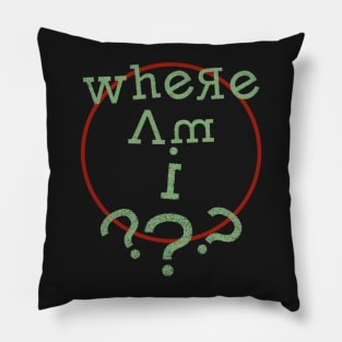 Social Anxiety Funny Typography Pillow