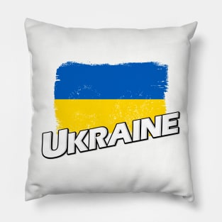 Ukraine flag Pillow