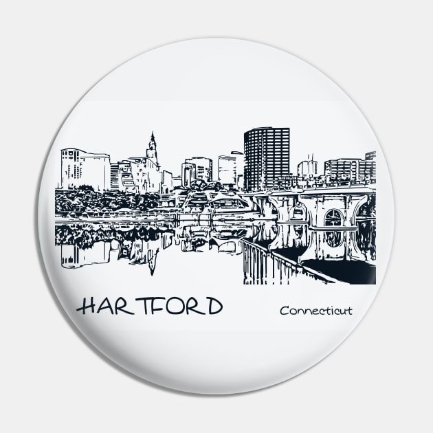 Hartford Connecticut Pin by Lakeric