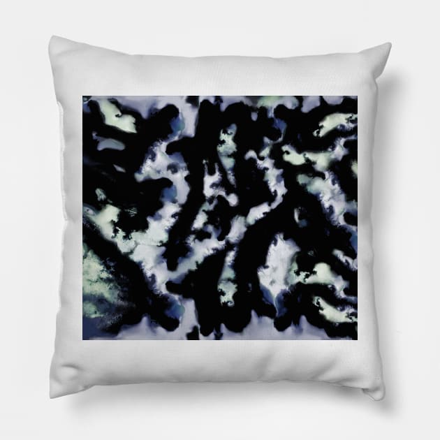 Dappled horses Pillow by Keith Mills