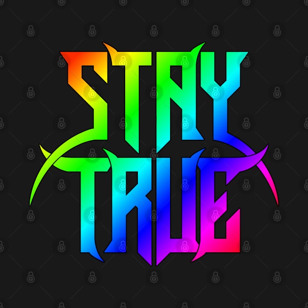 Stay True Pride (Coloured) by Stay True Wrestling