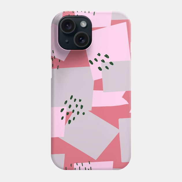 Shapes patterns Phone Case by zeevana