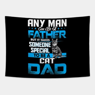 Cat Dad Animal Father Day Tapestry