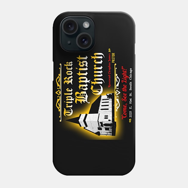 Triple Rock Baptist Church from the Blues Brothers Phone Case by woodsman