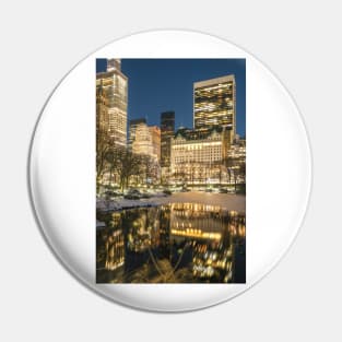 Central Park Night Pin