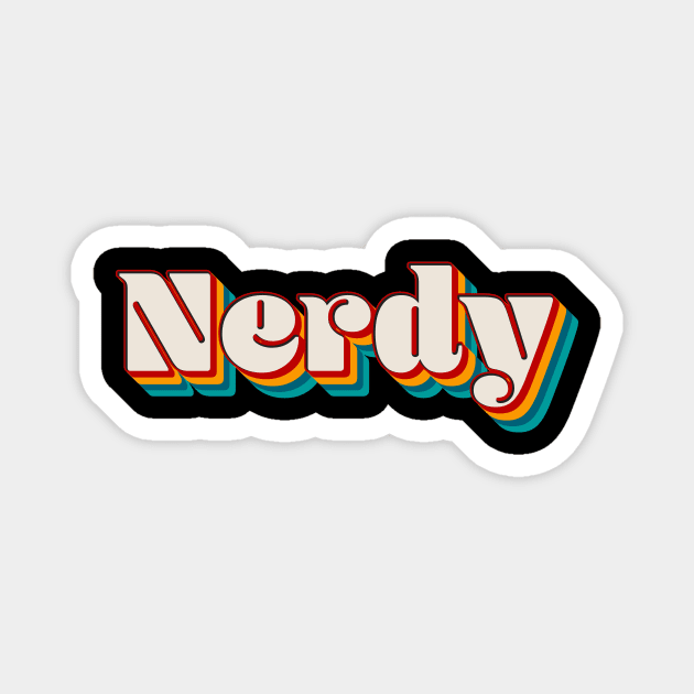 Nerdy Magnet by n23tees