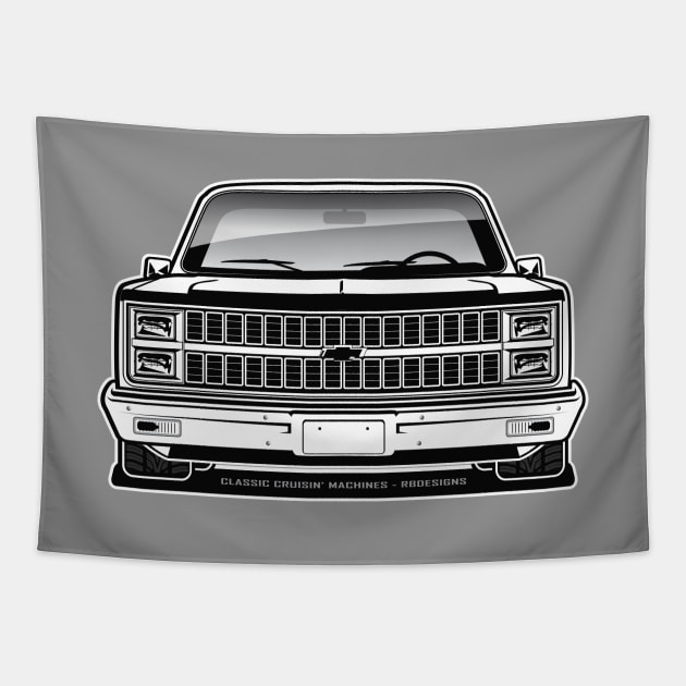 1981-82 Squarebody Chevrolet C10 Blazer Suburban BW Tapestry by RBDesigns