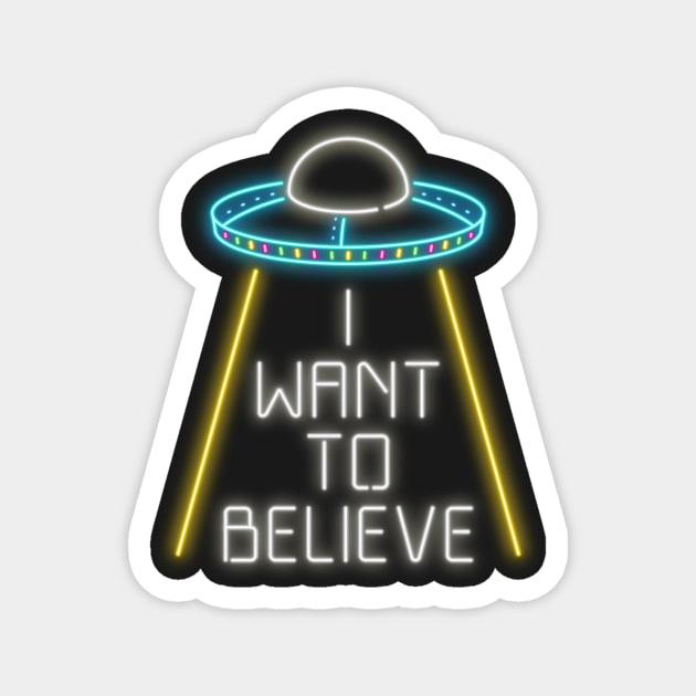 I want to believe Magnet by laura-nagel