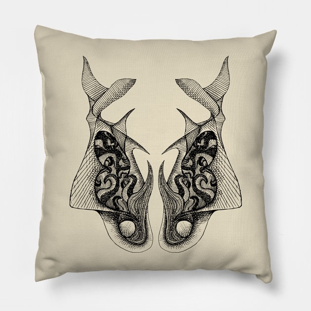 fish? Pillow by mishart