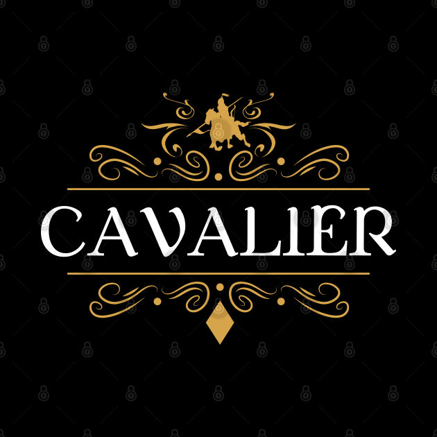 Cavalier Character Class Pathfinder Tabletop RPG Gaming by pixeptional