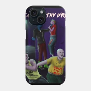 Eat Healthy Bro - Standing up to eating healthy Phone Case