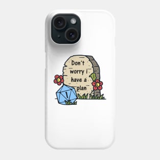 Pen and paper do not worry Phone Case