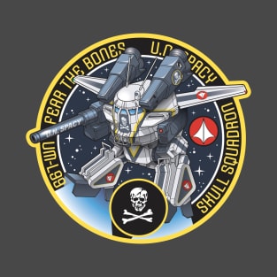 Fear the Bones! UM-L99 Skull Squadron T-Shirt