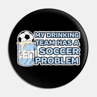 Argentina Soccer Drinking Team Pin