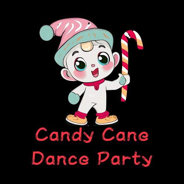 Minty Fresh Moves: Candy Cane Dance Party by Tee Trendz