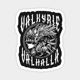 Viking Legends: Valkyrie of Valhalla in Norse Mythology Magnet