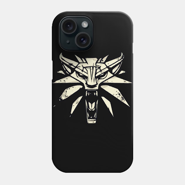 White Wolf - Witcher 3 Phone Case by Diehard1175