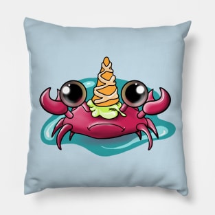 Cute Stuff Unicorn Crab Pillow