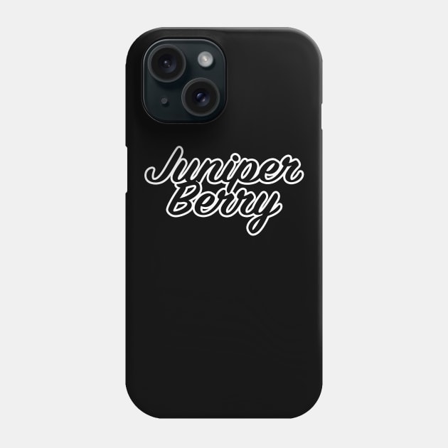 Juniper Berry Phone Case by lenn