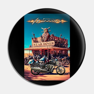 Desert Cafe Warrior XV 1700 Pin