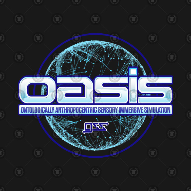 OASIS Logo - Ready Player One - T-Shirt | TeePublic