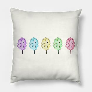 Colorful Cotton Candy Pillow