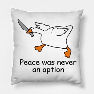 Silly goose Pillow