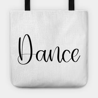 Dancer Script Gift Tote