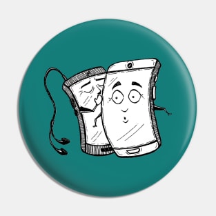 Phone Chat Pin