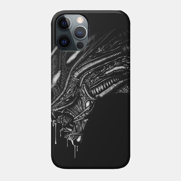 Alien Face - Alien - Phone Case