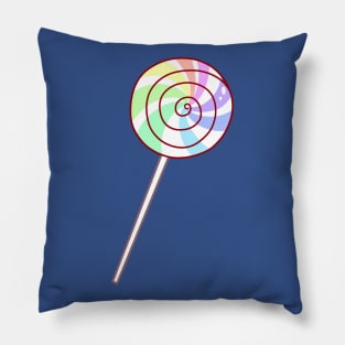 Pastel Rainbow Lollipop Pillow